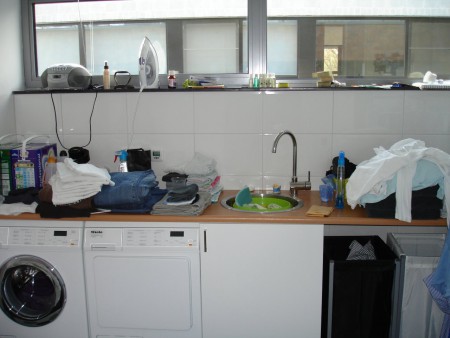 hotová a "zabývaná" práčovňa